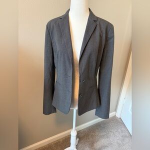 Ann Taylor Blazer, Grey, 6